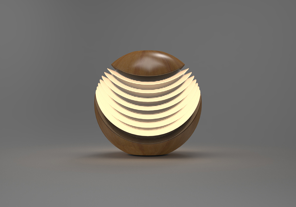 智能小夜灯音响