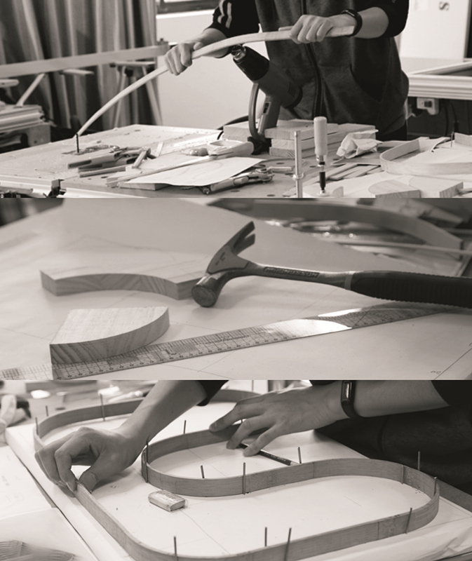 竹曲——基于竹片材热弯工艺的家具设计