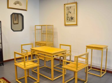 低碳环保,竹制家具绿色出行绿色家居