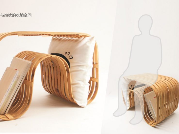 竹曲——基于竹片材热弯工艺的家具设计